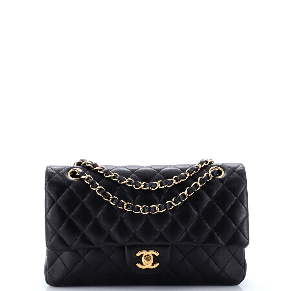 Chanel Medium Classic Double Flap Bag Quilted Lambskin